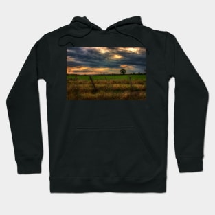 Countryside at dusk Hoodie